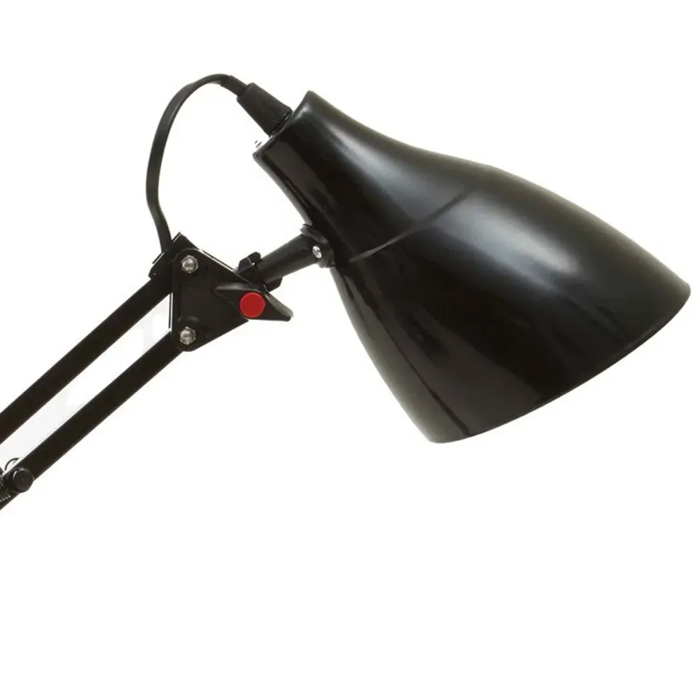 Finley Adjustable Desk Lamp - Black, Iron