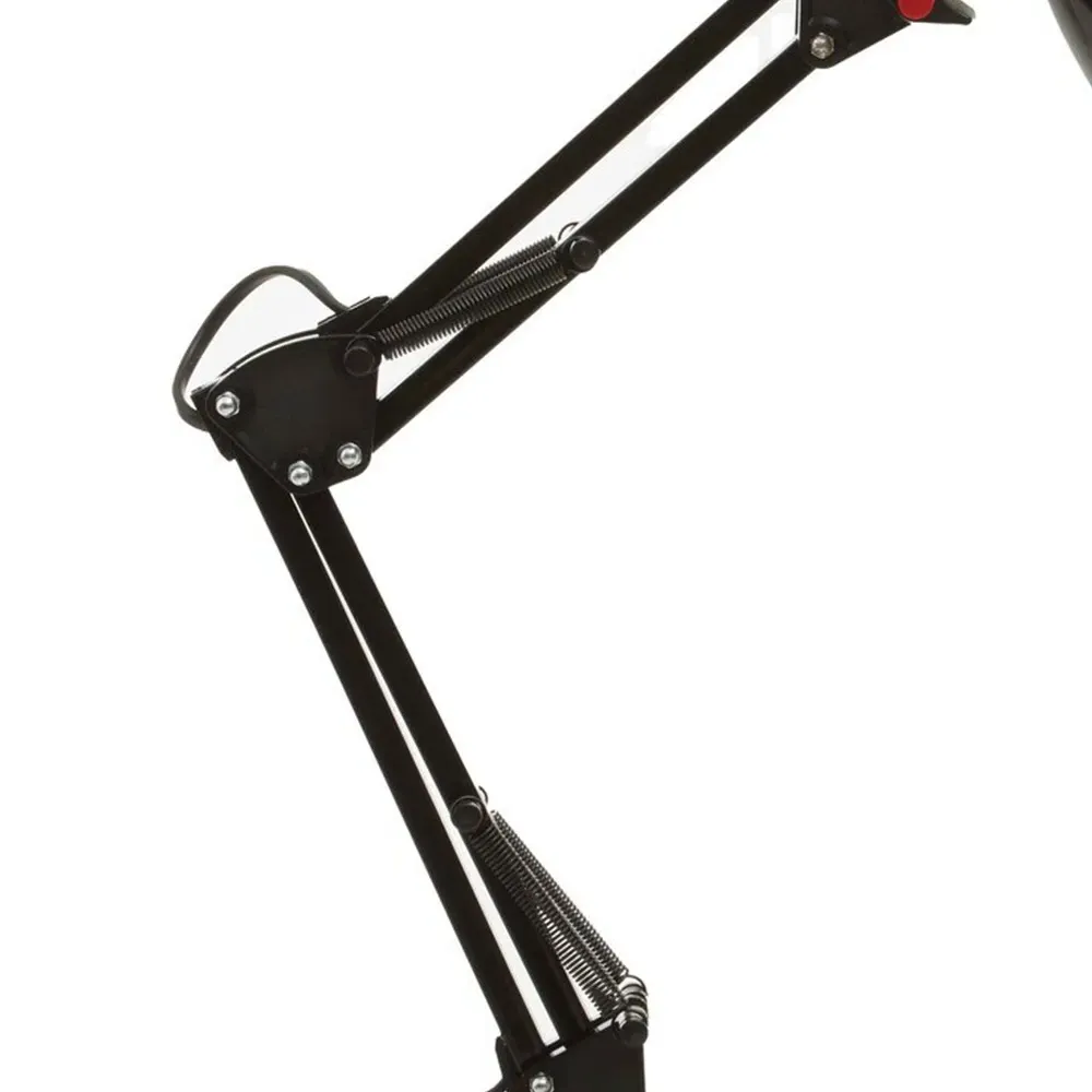 Finley Adjustable Desk Lamp - Black, Iron