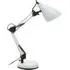 Finley Adjustable Desk Lamp - White, Iron