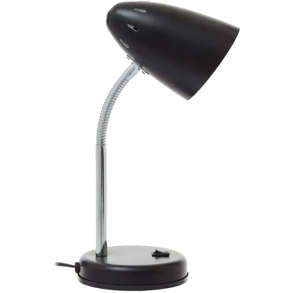 Flexi Desk Lamp with Adjustable Gooseneck - Black image