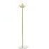 Globe Floor Lamp with Marble Base - Gold, Metal