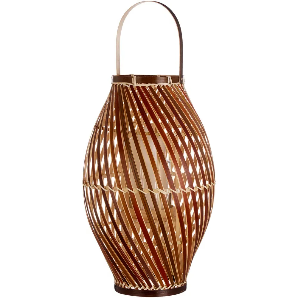 Hanoi Lantern - Brown, Bamboo