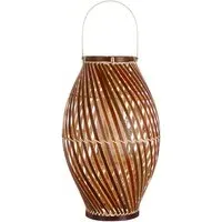 Hanoi Lantern - Brown, Bamboo