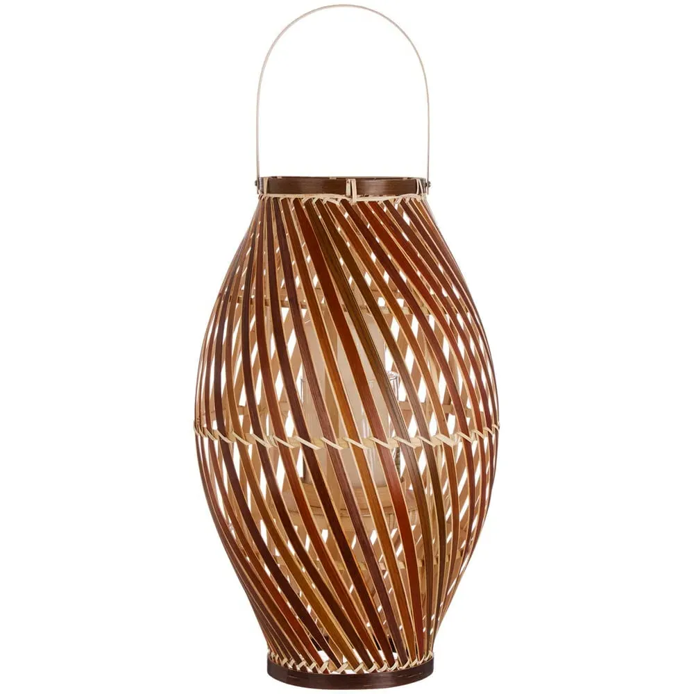 Hanoi Lantern - Brown, Bamboo image