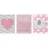 Kids Dream Big Wall Plaques Set of 3 - Pink, MDF