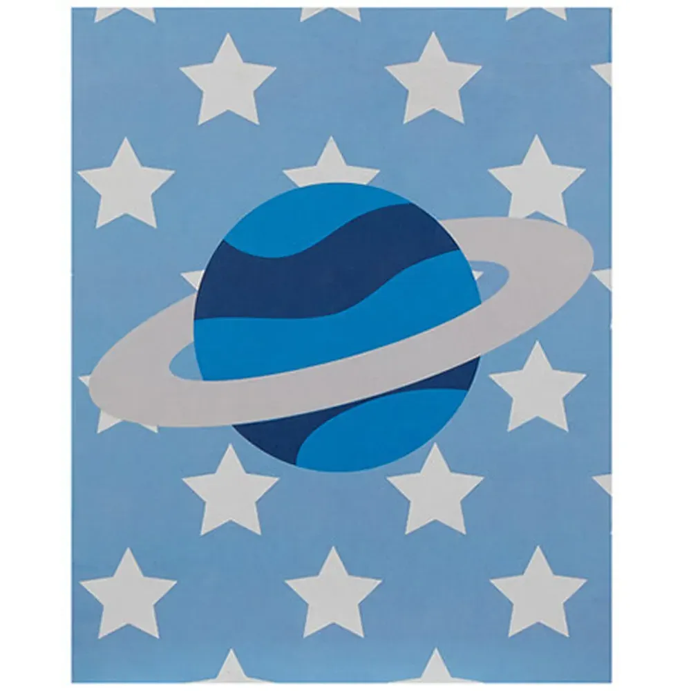 Kids Reach For The Stars Wall Plaques 3 Set - Blue