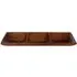 Kora 3 Section Rectangular Serving Dish - Acacia Wood