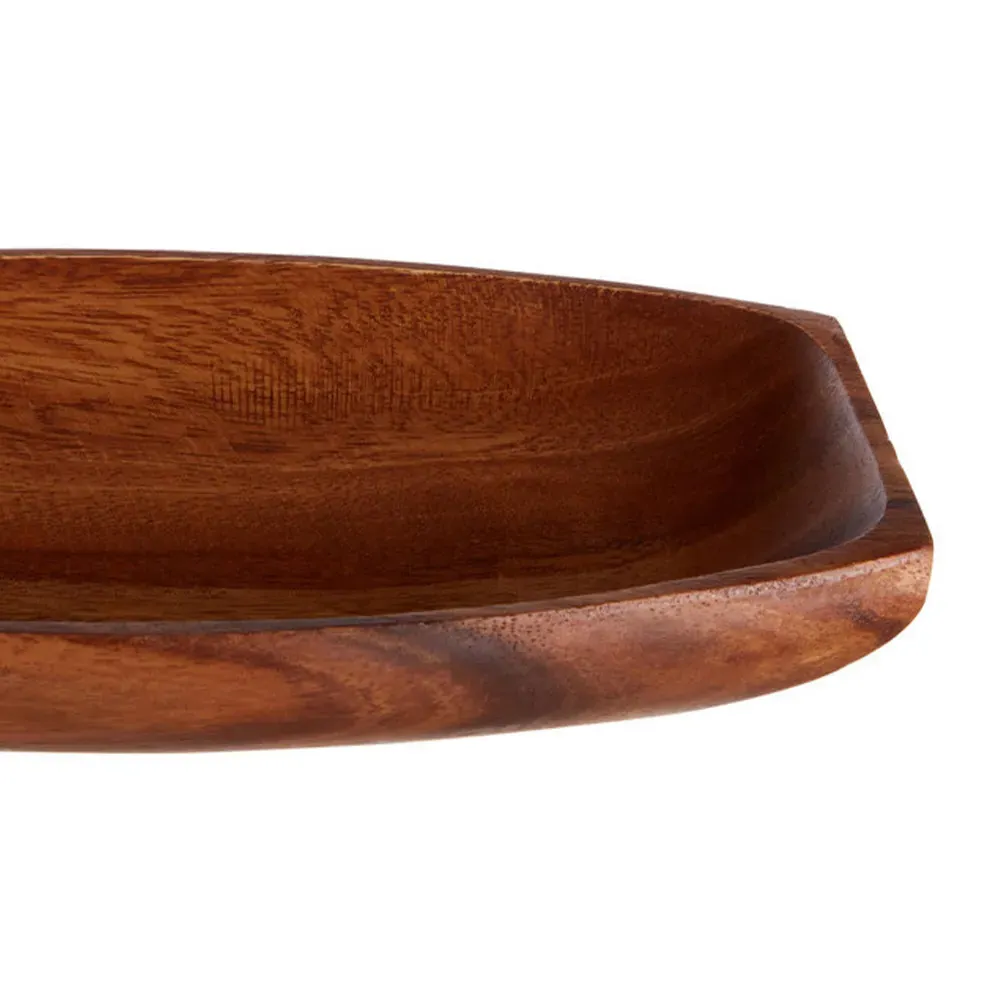 Kora Oblong Serving Dish - Acacia Wood
