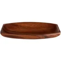Kora Oblong Serving Dish - Acacia Wood