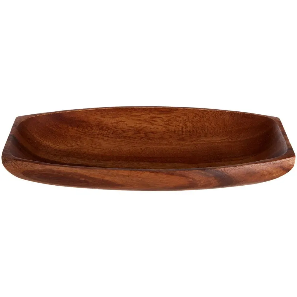 Kora Oblong Serving Dish - Acacia Wood