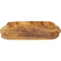 Kora Serving Tray with Handles - Acacia Wood