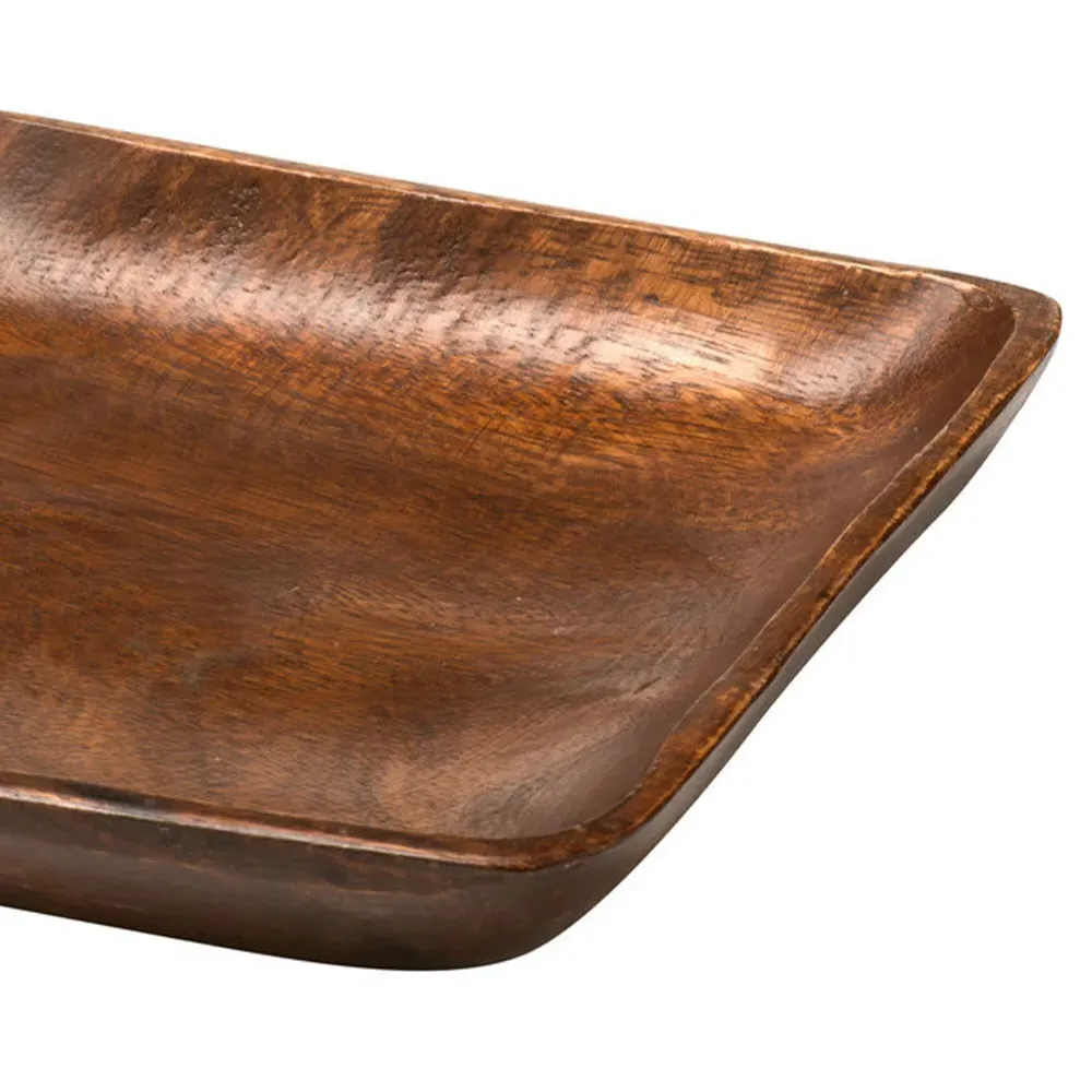 Kora Square Serving Dish - Acacia Wood