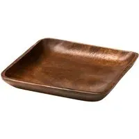 Kora Square Serving Dish - Acacia Wood