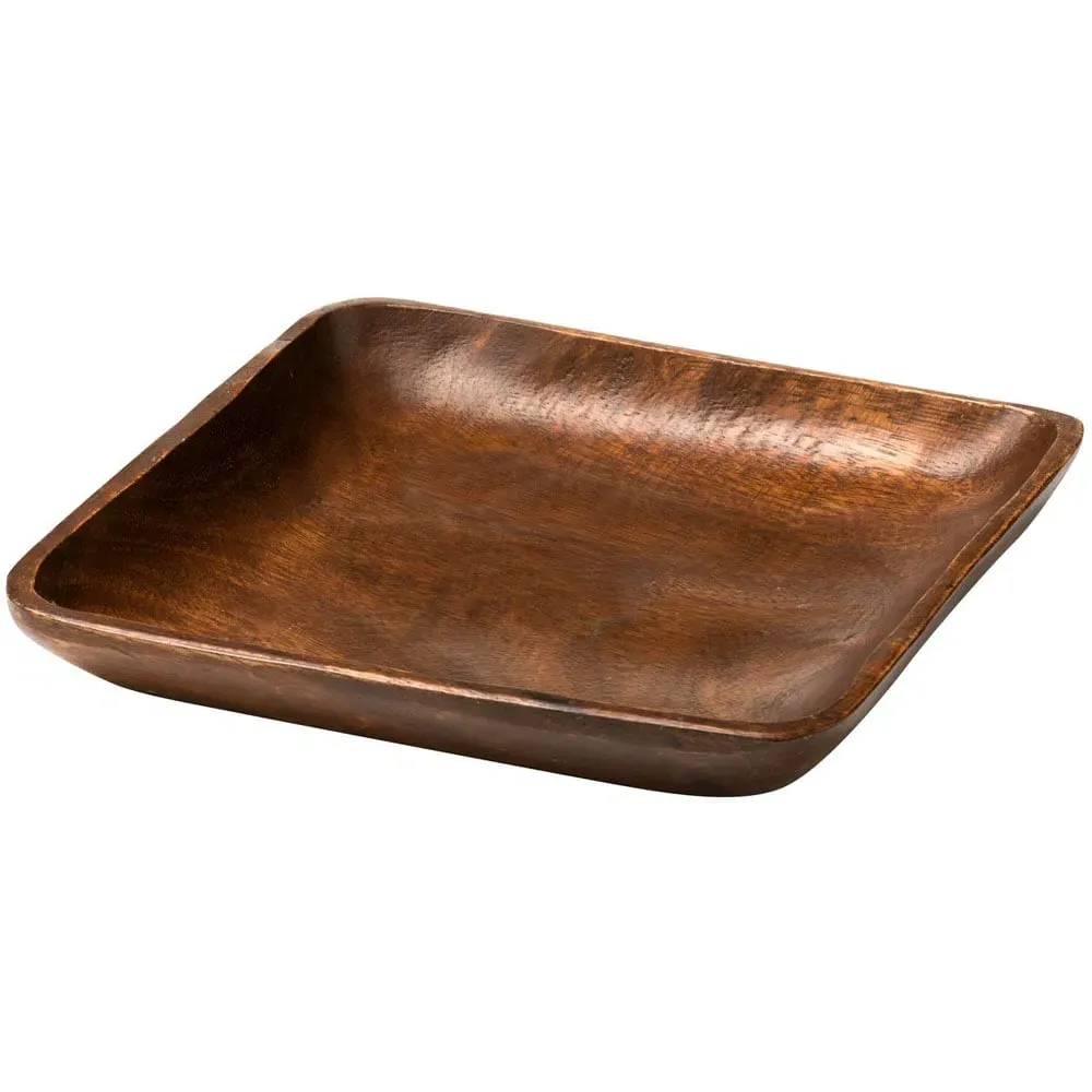 Kora Square Serving Dish - Acacia Wood