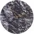 Lamonte Round Wall Clock - Black, Marble