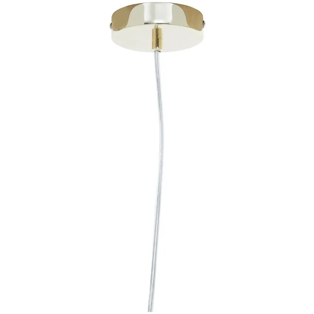 Lavis Rectangular Pendant Light - Black, Gold