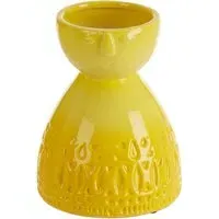 Mimo Small Ceramic Vase - Yellow