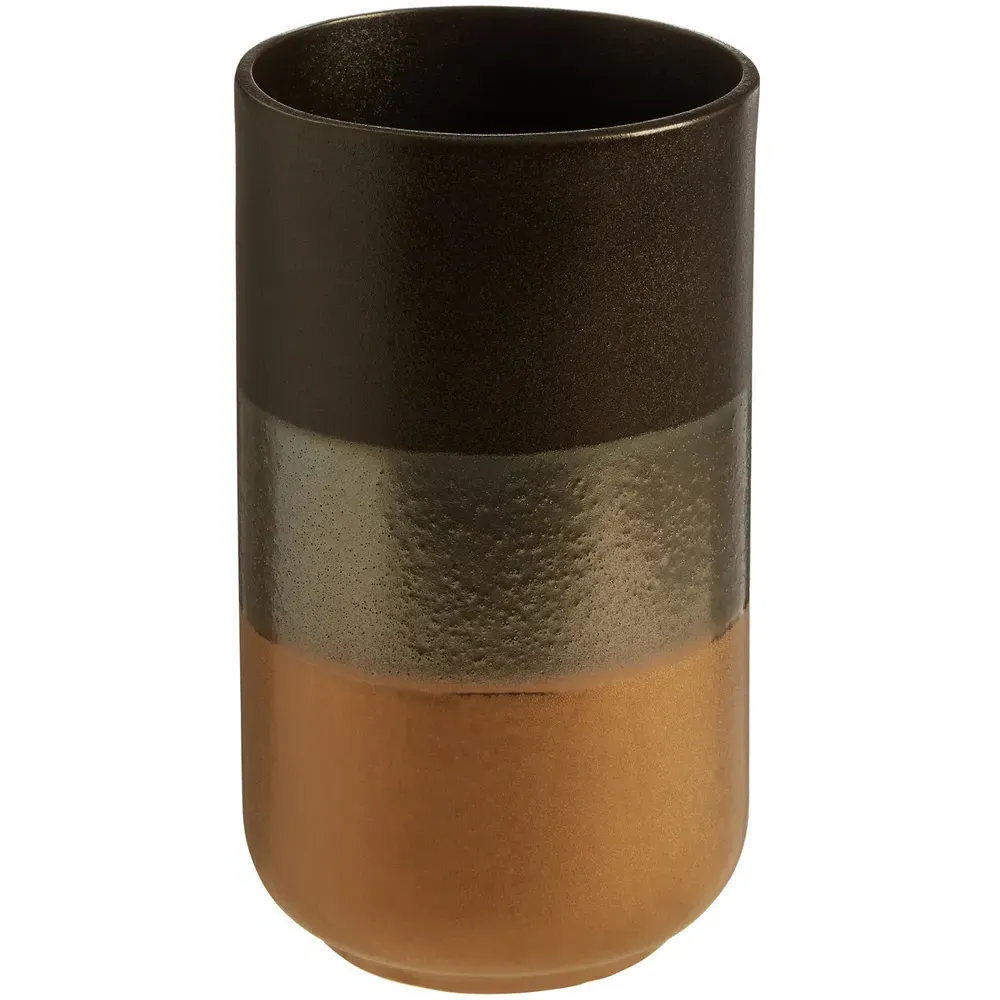 Nixon Stoneware Vase - Brown