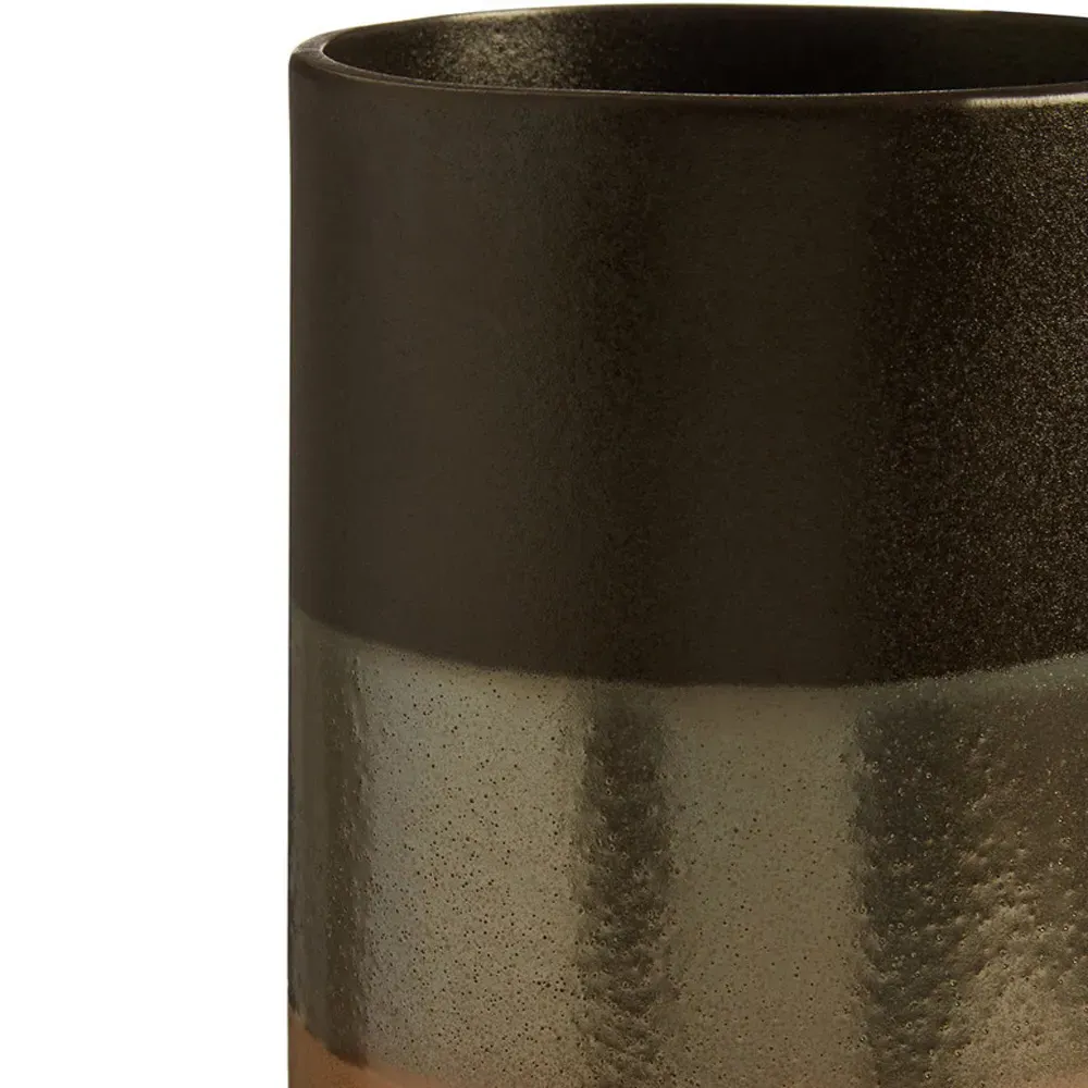 Nixon Stoneware Vase - Brown