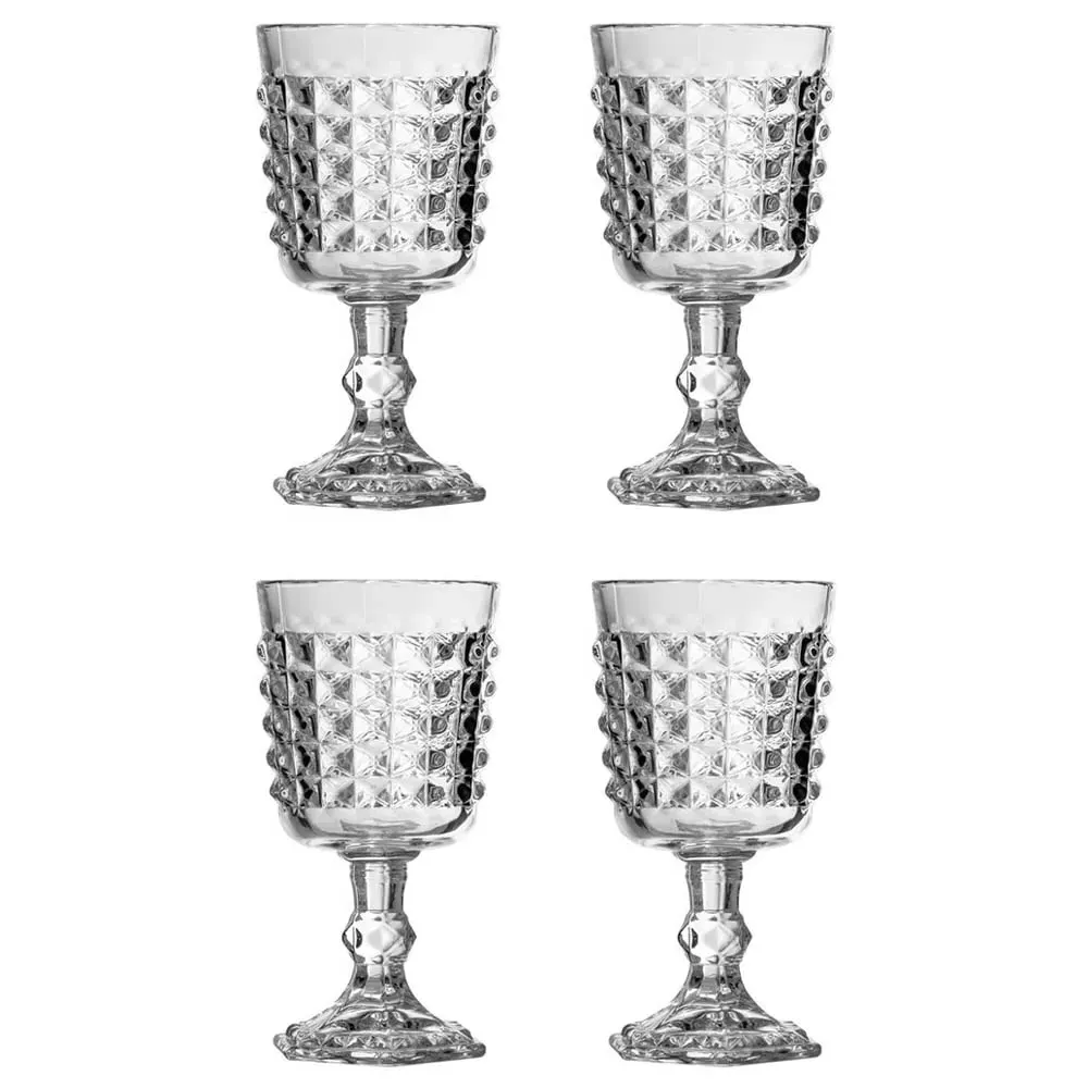 Pyramid Wine Goblets 4 Pack