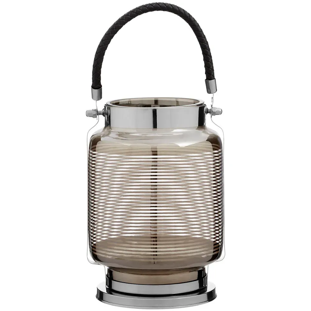 Raya Small Lantern - Clear, Glass