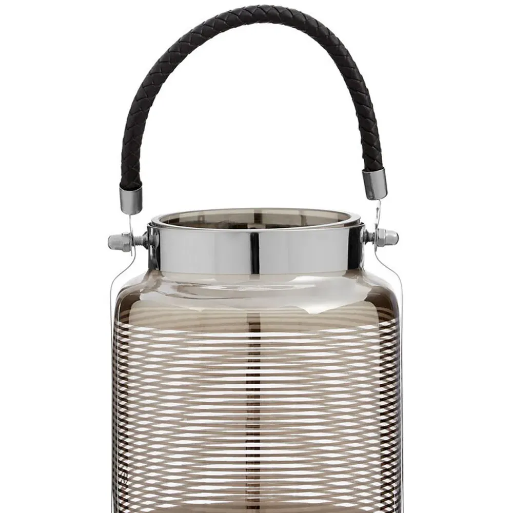 Raya Small Lantern - Clear, Glass