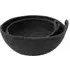 Round Jute Basket 2 Pack - Black