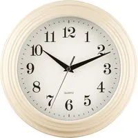 Round Wall Clock - Cream