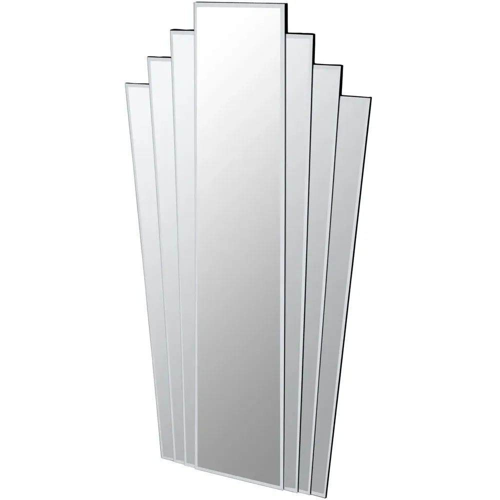 Sana Decorative Wall Mirror - Wood