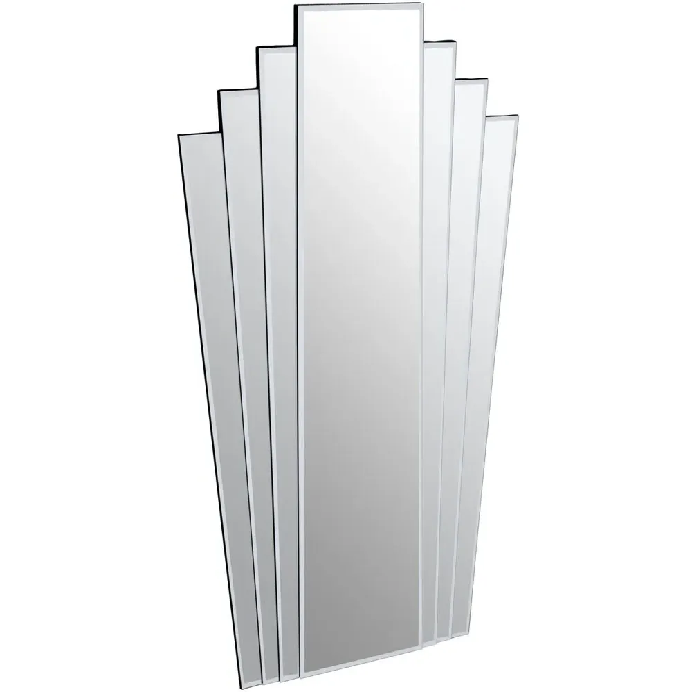 Sana Decorative Wall Mirror - Wood