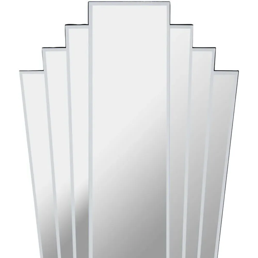 Sana Decorative Wall Mirror - Wood