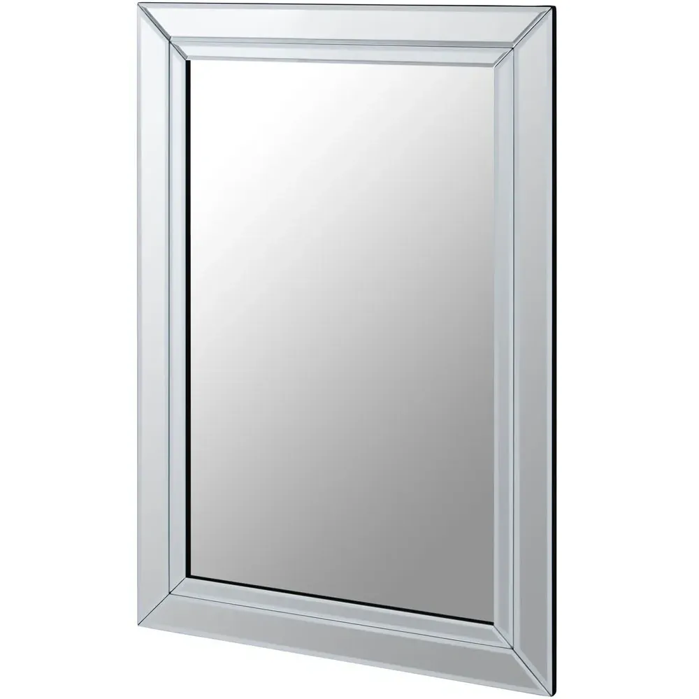 Sana Rectangular Wall Mirror - Wood