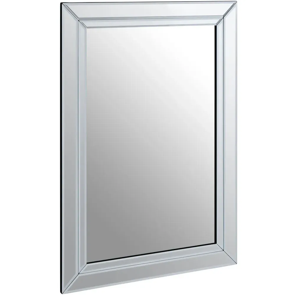 Sana Rectangular Wall Mirror - Wood