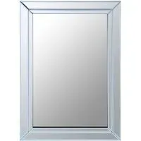 Sana Rectangular Wall Mirror - Wood