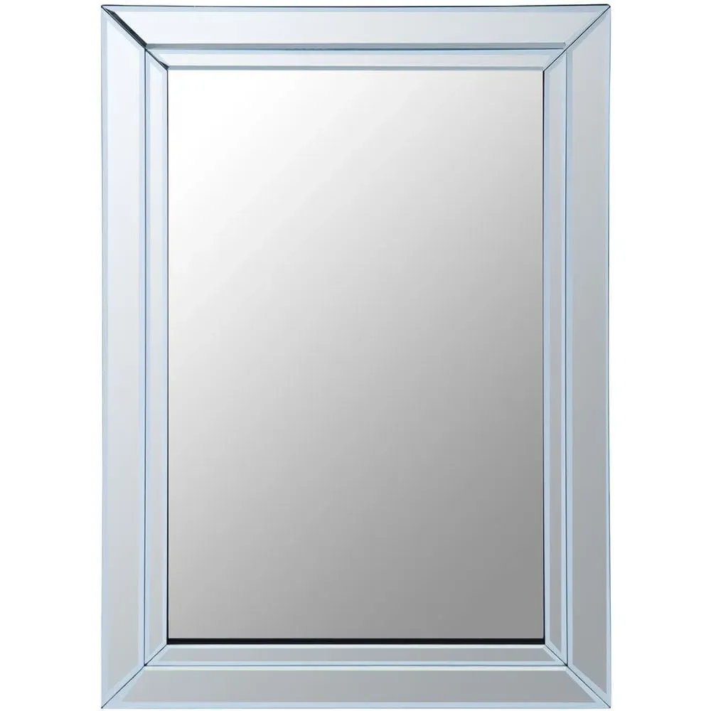 Sana Rectangular Wall Mirror - Wood