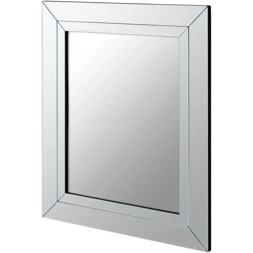 Sana Square Wall Mirror - Wood