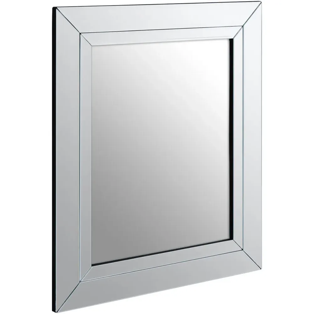 Sana Square Wall Mirror - Wood