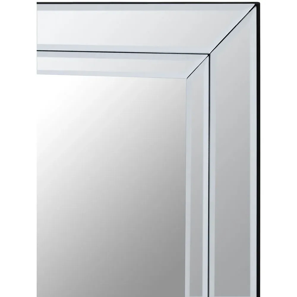 Sana Square Wall Mirror - Wood