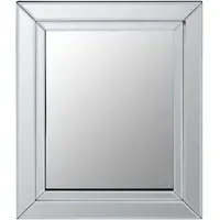 Sana Square Wall Mirror - Wood