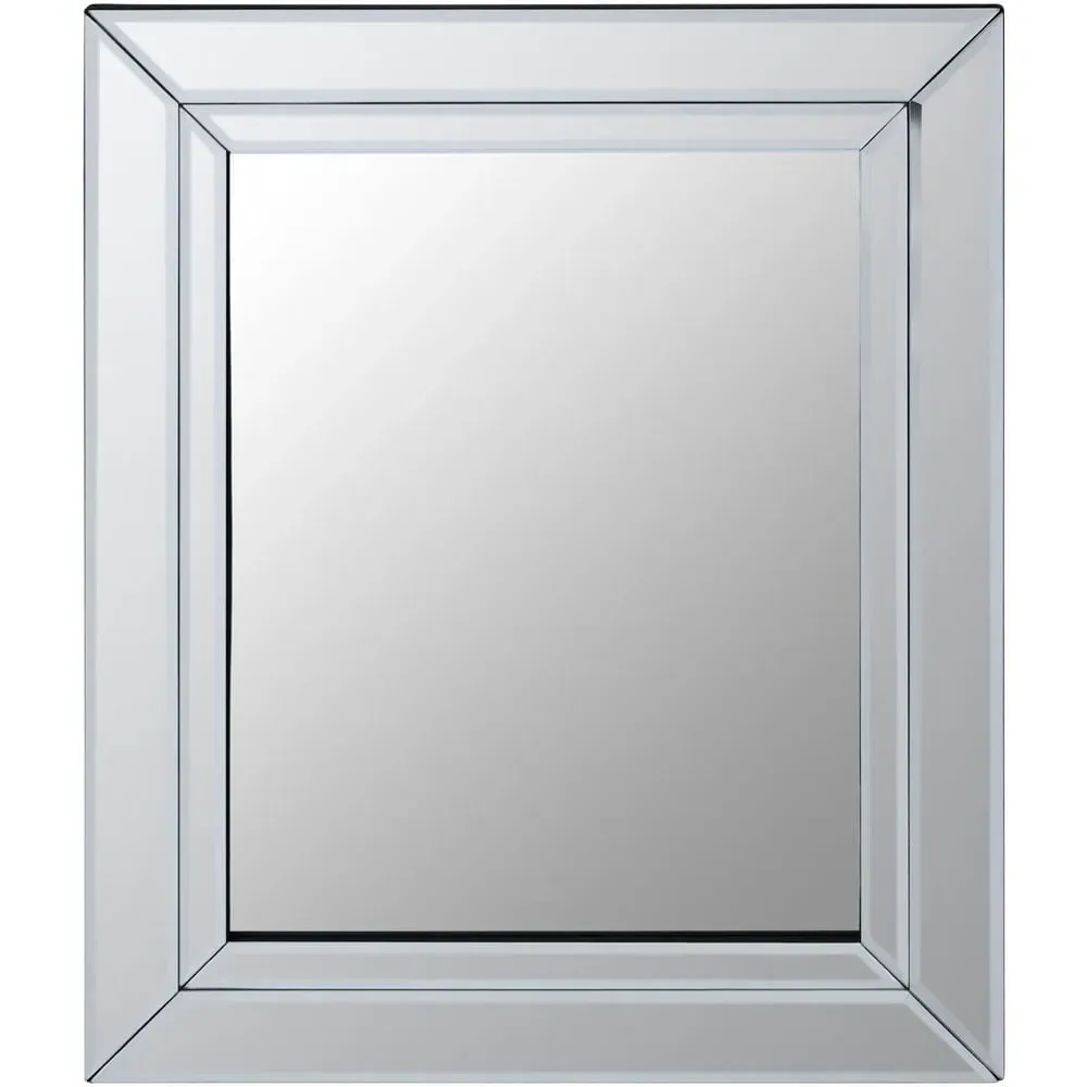 Sana Square Wall Mirror - Wood