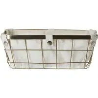 Small Wire Storage Basket - Gold, Iron