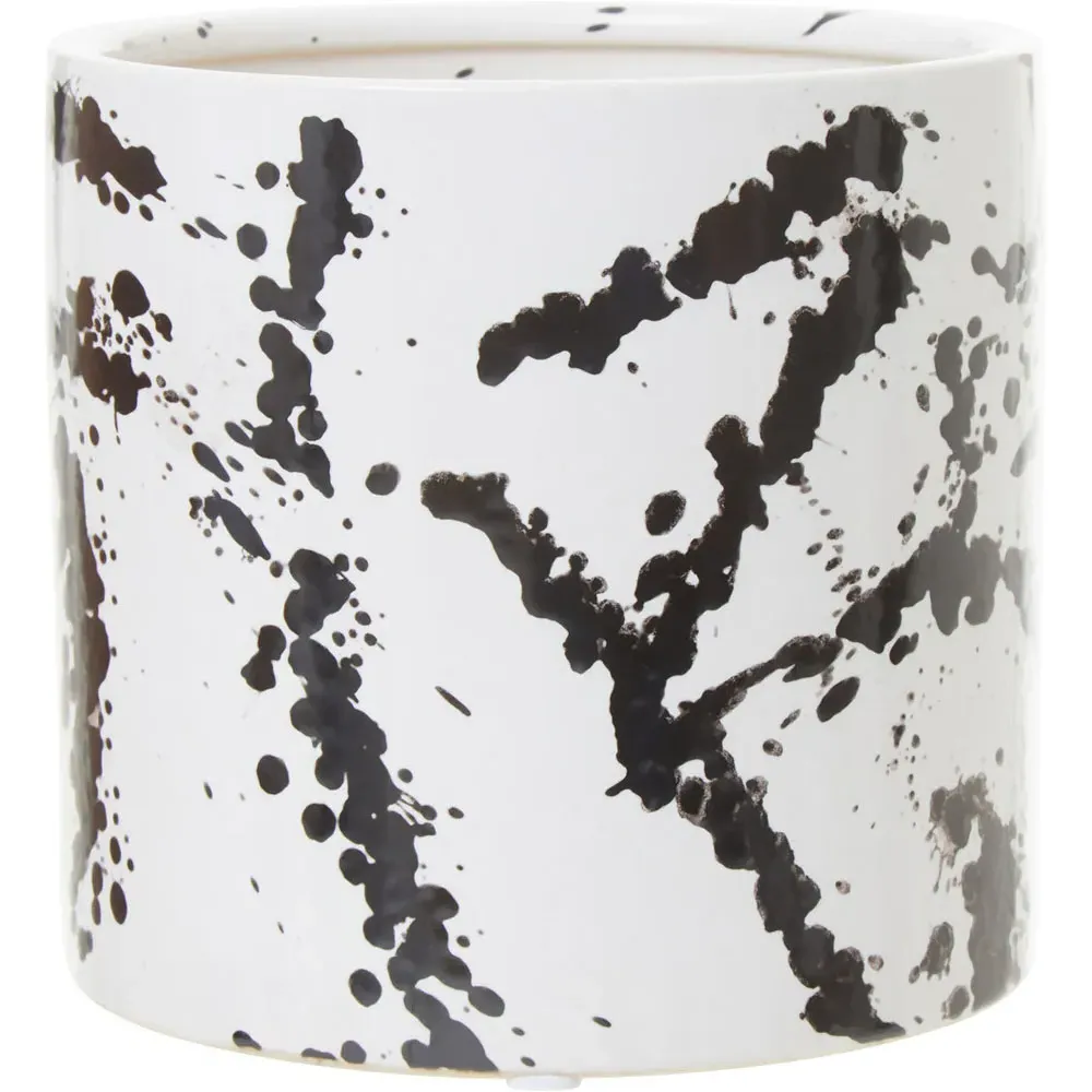 Sorrell Small Ceramic Planter - Black