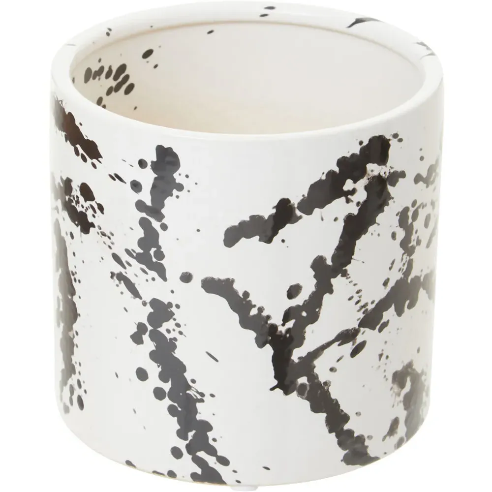 Sorrell Small Ceramic Planter - Black