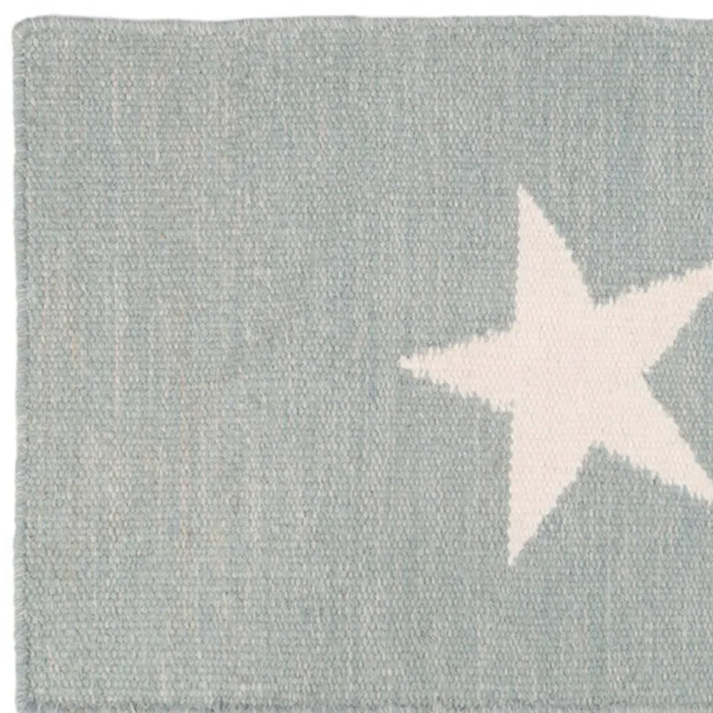Star Rug - Grey, Cotton Wool