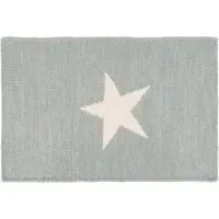Star Rug - Grey, Cotton Wool