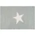 Star Rug - Grey, Cotton Wool