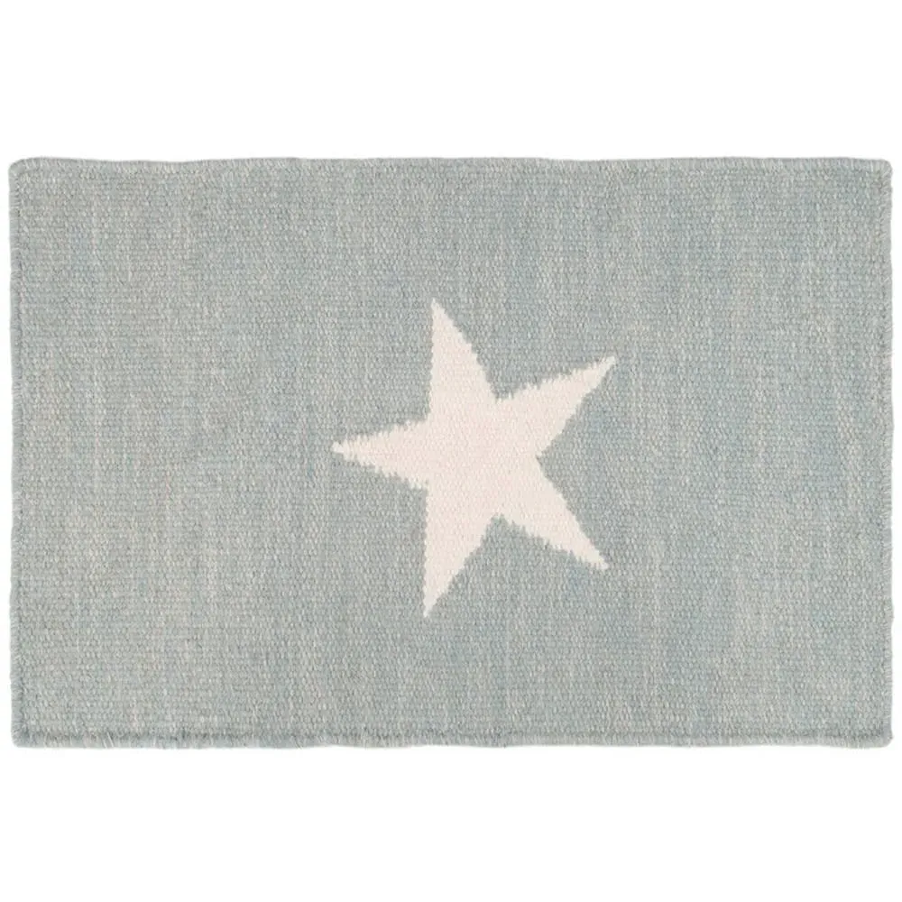 Star Rug - Grey, Cotton Wool image