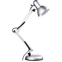 Studio Adjustable Desk Lamp - Silver Grey, Metal