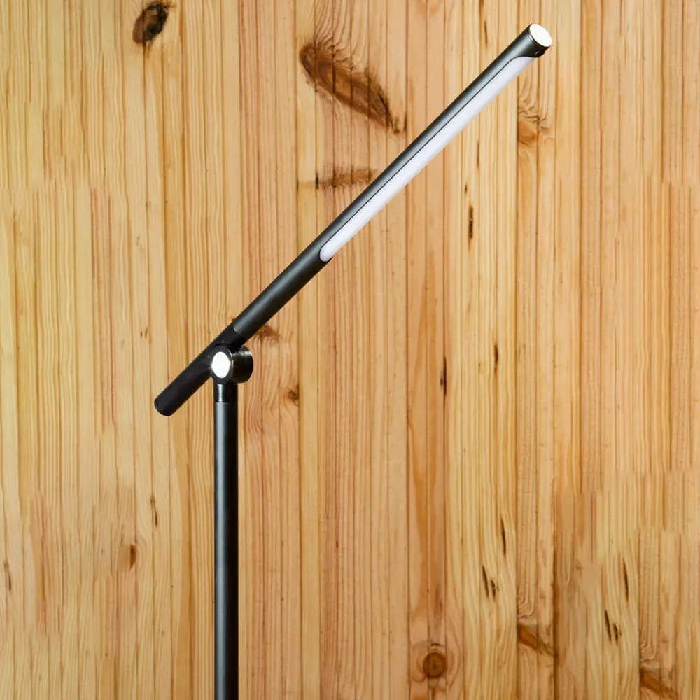 Touch Lamp with Rotatable Stem - Black, Aluminium