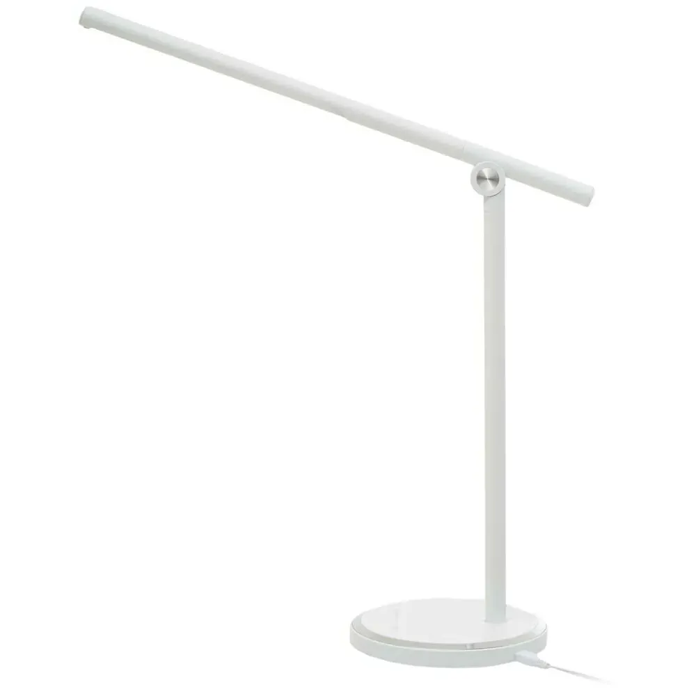 Touch Lamp with Rotatable Stem - White, Aluminium image